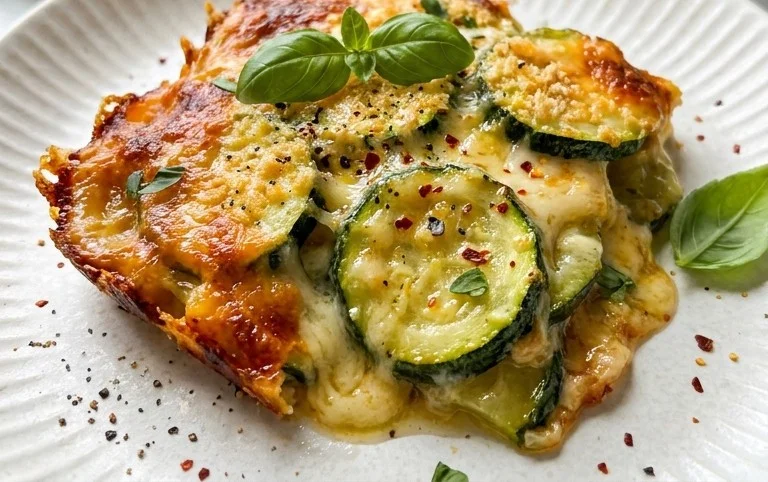 Baked Zucchini and Cheese