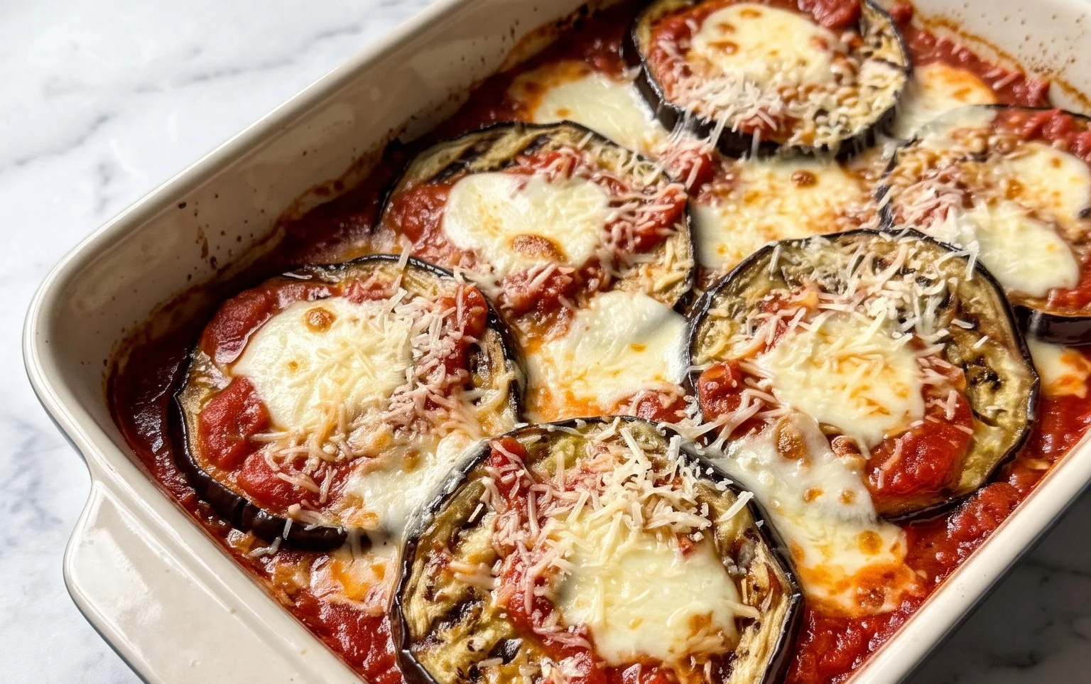 Parmigiana Melanzane Grigliate Légère : Recette Facile