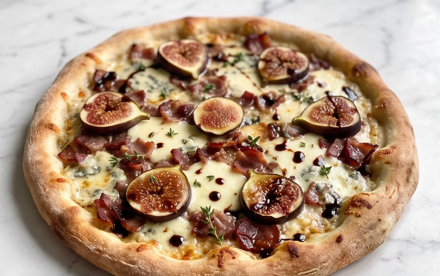 Pizza Boeuf Beef Bacon Figue : L&rsquo;irrésistible trio gourmand